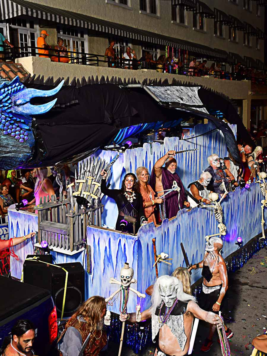 Fantasy Fest Near Ocean Key.